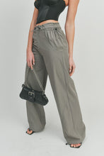 Load image into Gallery viewer, Siren Olive draw adjust string pants
