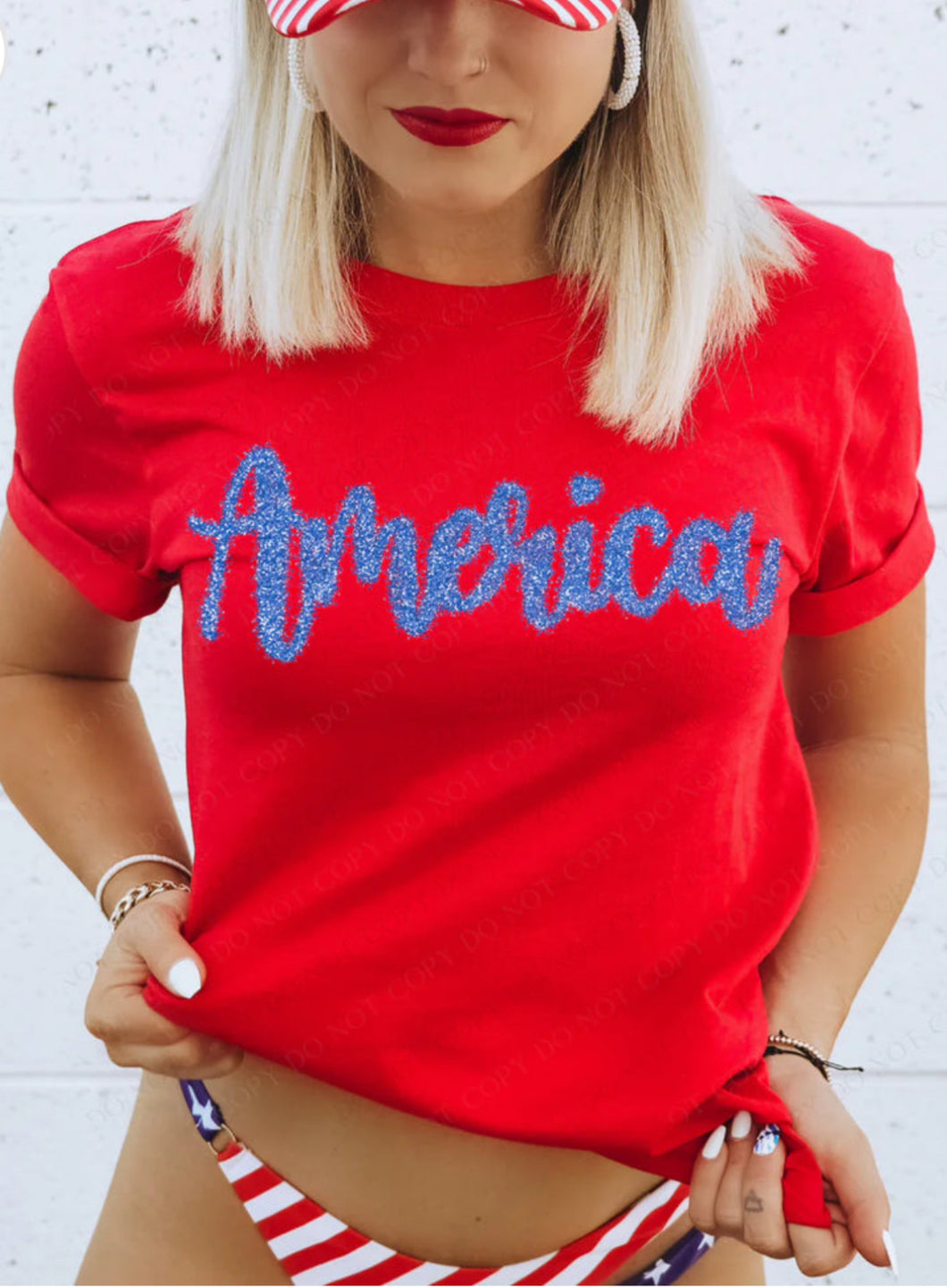 América Red tee