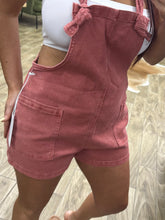 Load image into Gallery viewer, Cabernet crush knot romper

