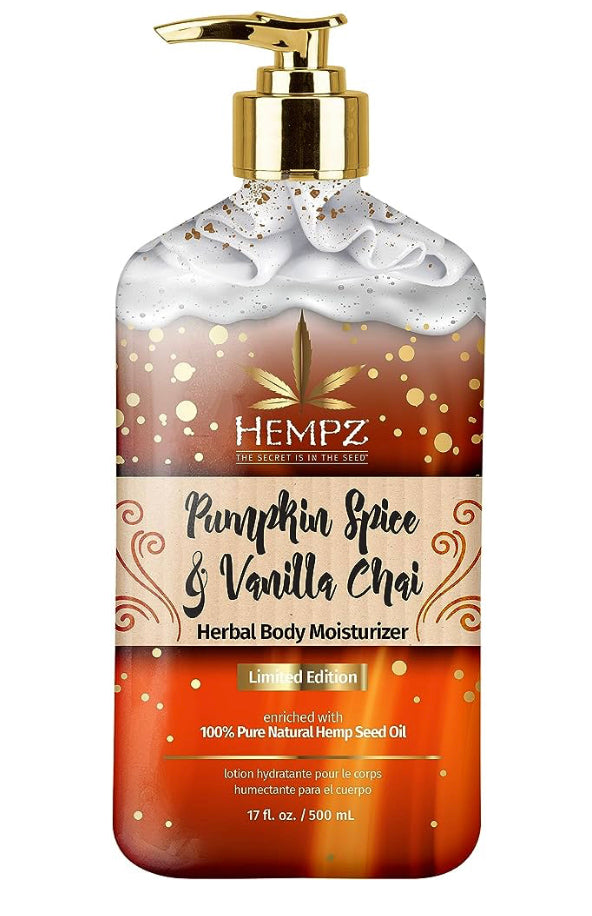 Pumpkin spice & vanilla chai lotion ~17oz