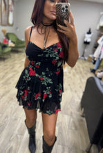 Load image into Gallery viewer, Rose mini dress with built in shorts

