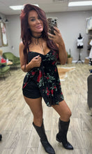 Load image into Gallery viewer, Rose mini dress with built in shorts

